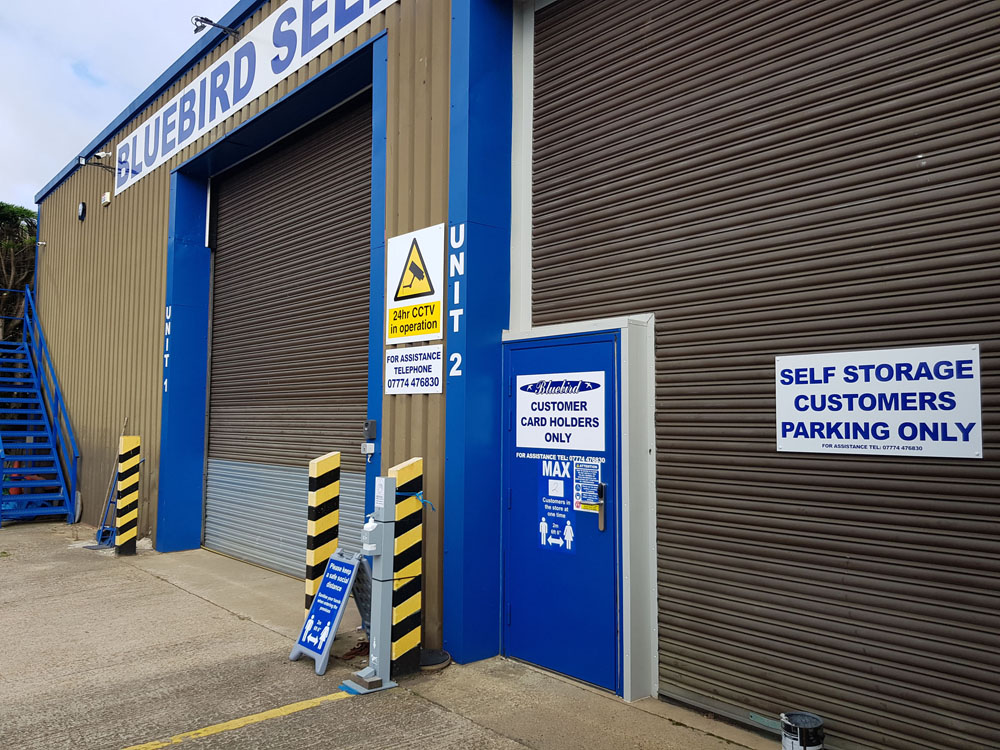 Front of North Walsham Indoor Self Storage